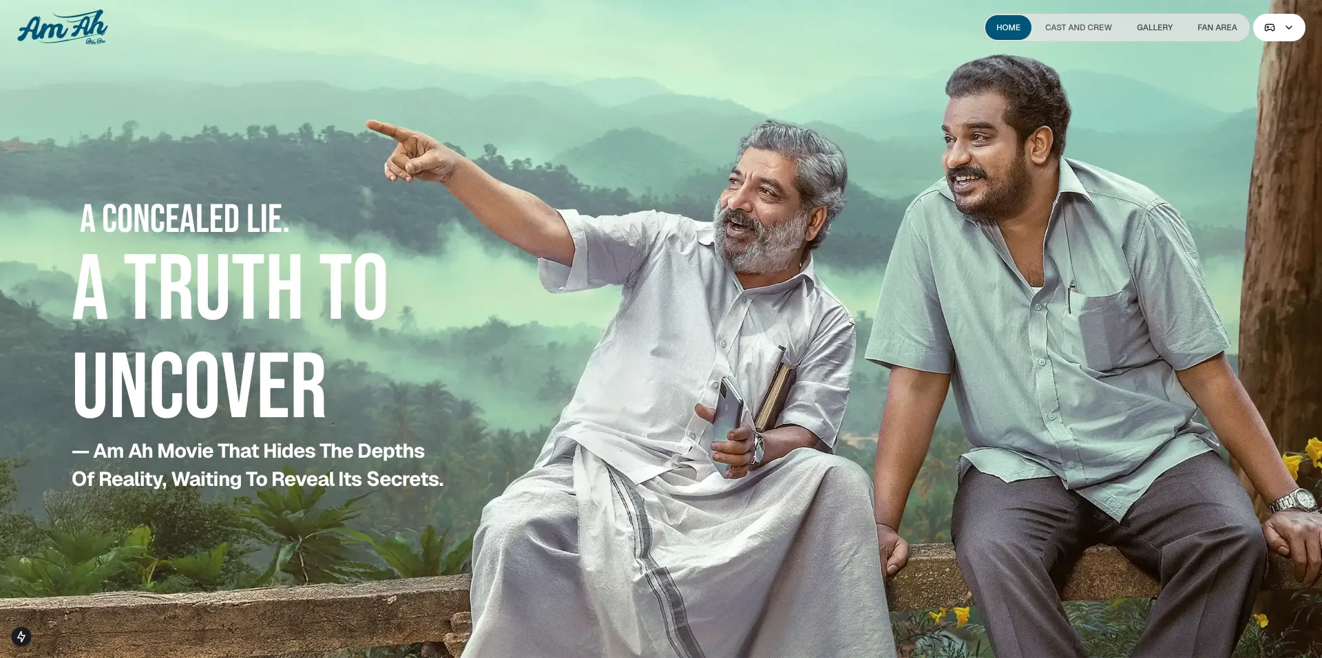 Am Ah Movie Promo website